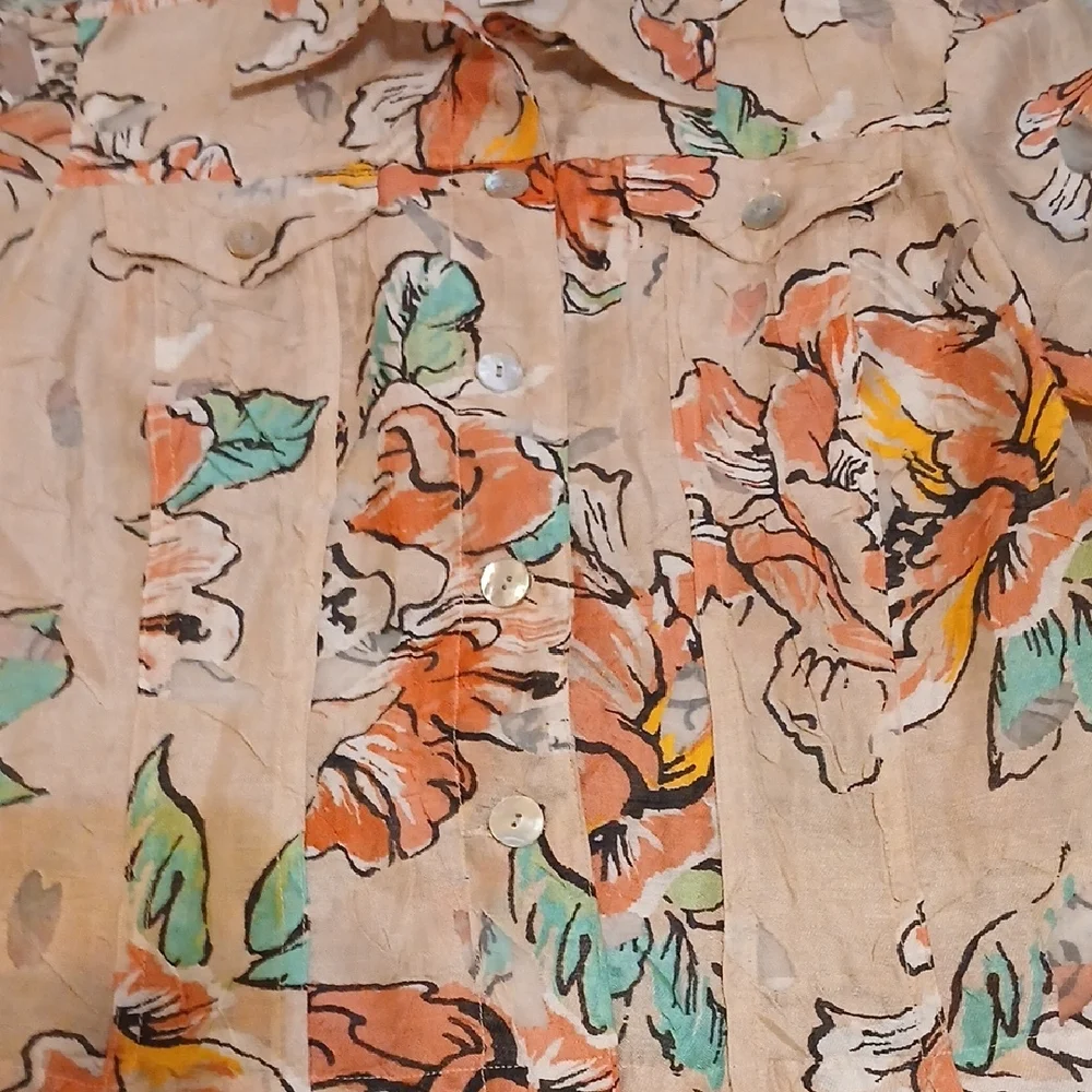 Ruby Rd. Multicolor Floral Jacket - Picture 3 of 10